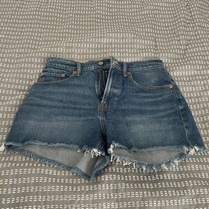 Lucky Brand Dark Blue Jean Shorts
